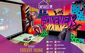 Capsule Forever Young - Jacuzzi - Sauna - Billard - Arcade De Jeux - Netflix & Home Cinema - Ping Pong