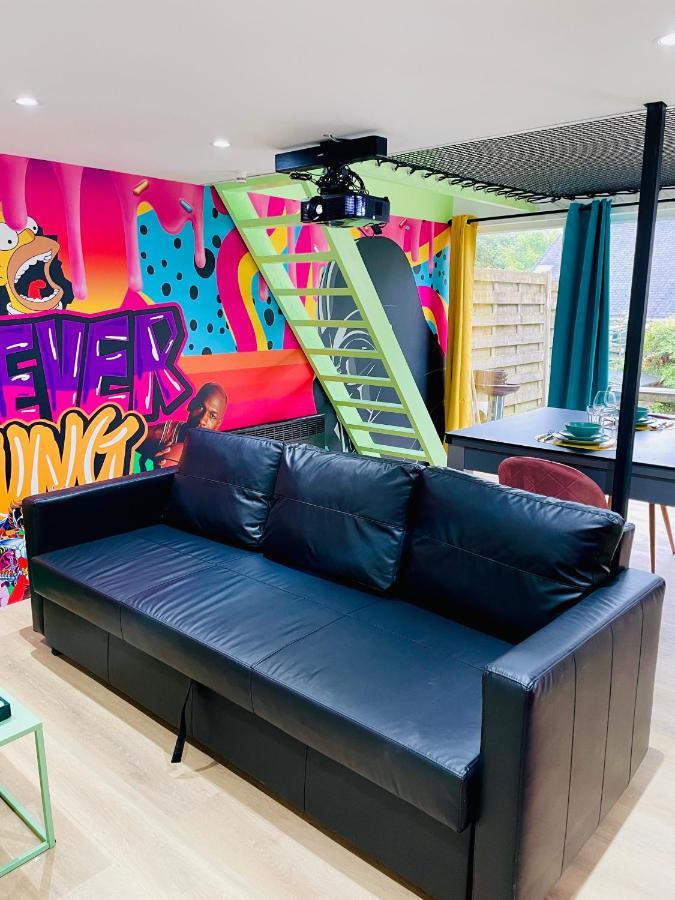 Capsule Forever Young - Jacuzzi - Sauna - Billard - Arcade De Jeux - Netflix & Home Cinema - Ping Pong Hastiere-par-dela Extérieur photo
