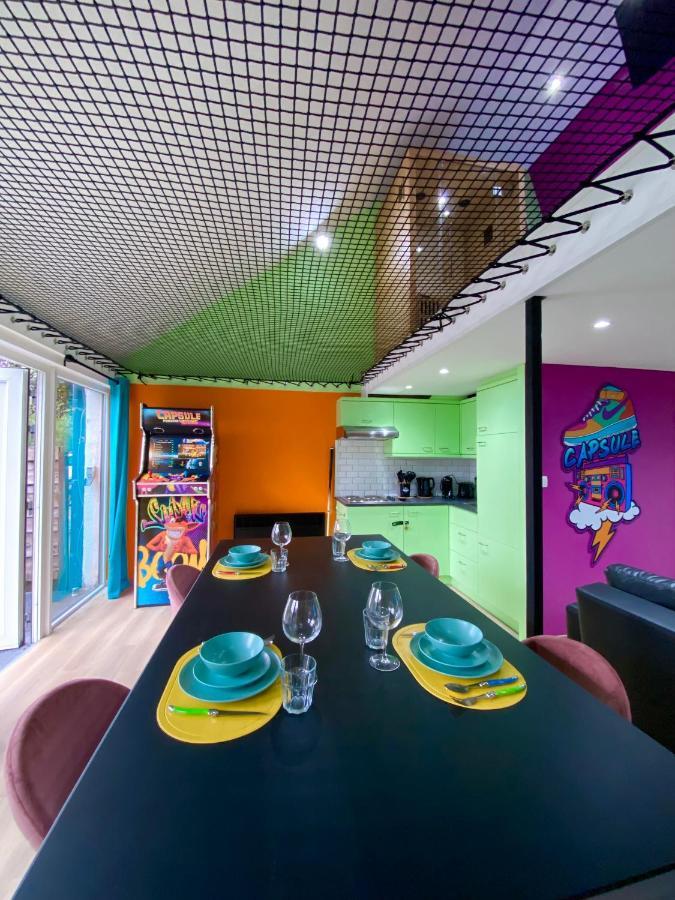 Capsule Forever Young - Jacuzzi - Sauna - Billard - Arcade De Jeux - Netflix & Home Cinema - Ping Pong Hastiere-par-dela Extérieur photo