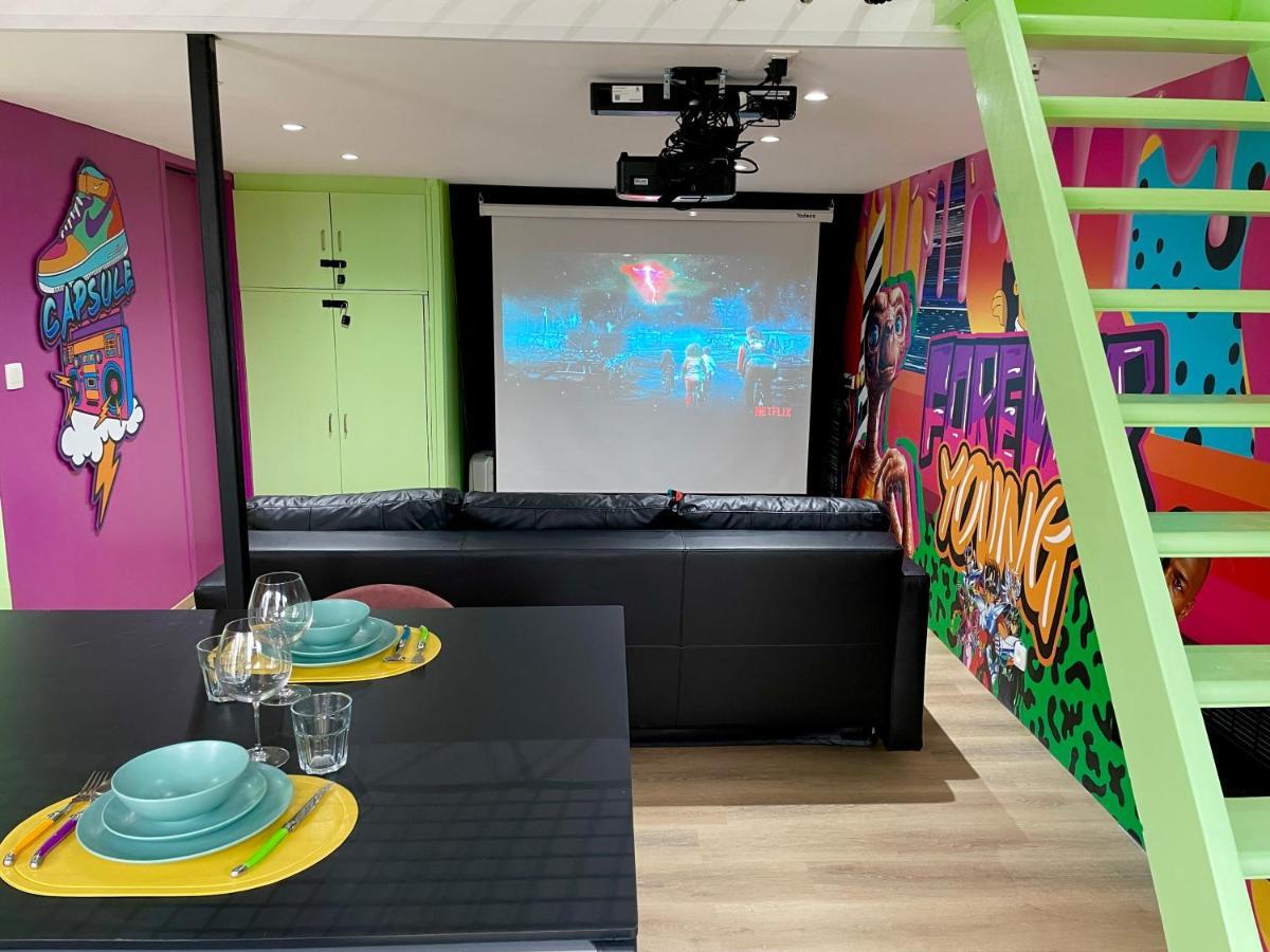 Capsule Forever Young - Jacuzzi - Sauna - Billard - Arcade De Jeux - Netflix & Home Cinema - Ping Pong Hastiere-par-dela Extérieur photo