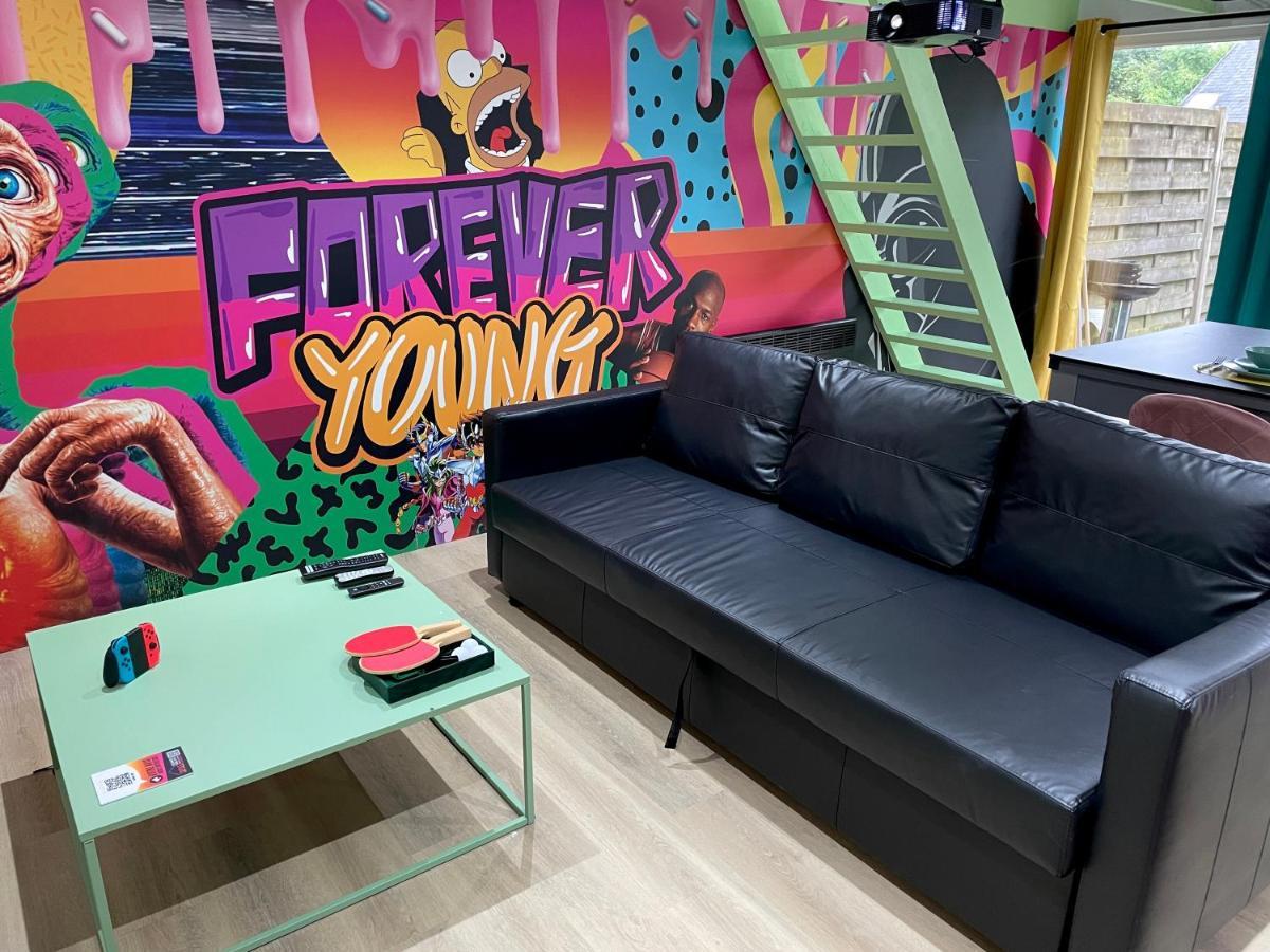 Capsule Forever Young - Jacuzzi - Sauna - Billard - Arcade De Jeux - Netflix & Home Cinema - Ping Pong Hastiere-par-dela Extérieur photo